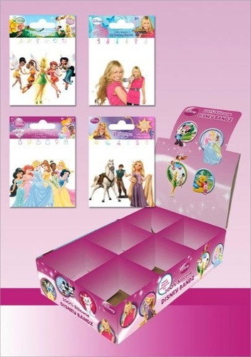 PRESENTOIR DE 48 SACHETS BANDZ - DISNEY FILLE