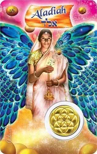 CARTE ANGE N 10 - ALADIAH
