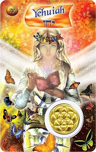 CARTE ANGE N 33 - YEHUIAH