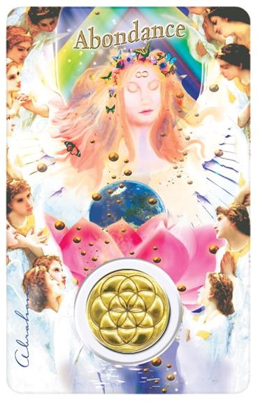 MEDAILLE SUR CARTE ABONDANCE