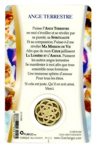 CARTE PROTECTION - ANGE TERRESTRE