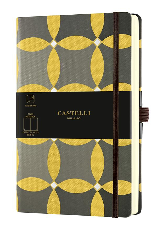 CARNET ORO GRAND FORMAT UNI CIRCLES