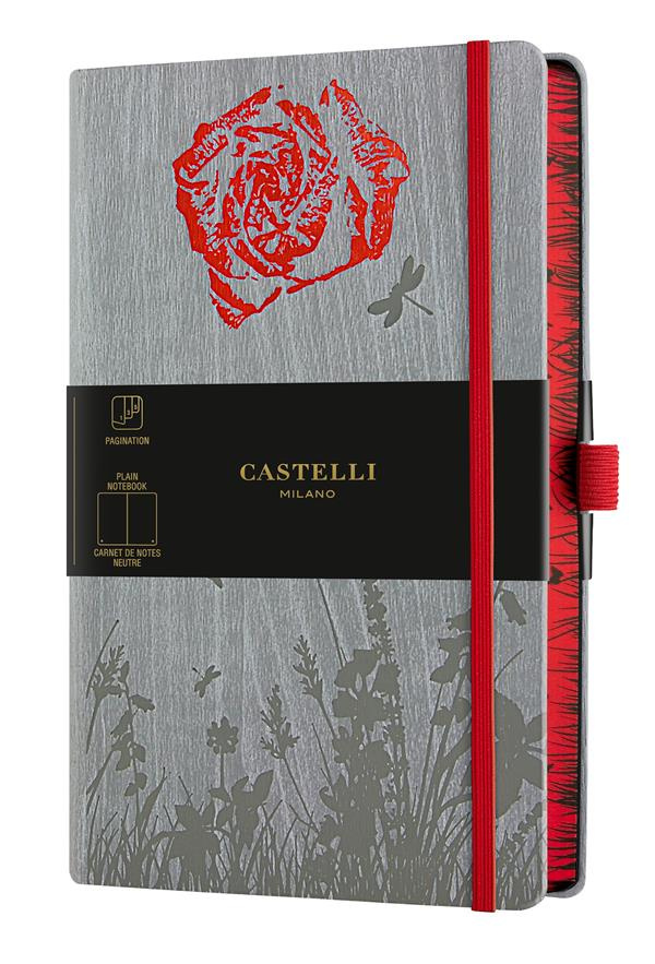 CARNET FORESTA GRAND FORMAT UNI ROSE
