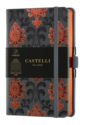 CARNET C&G POCHE LIGNE BAROQUE COPPER