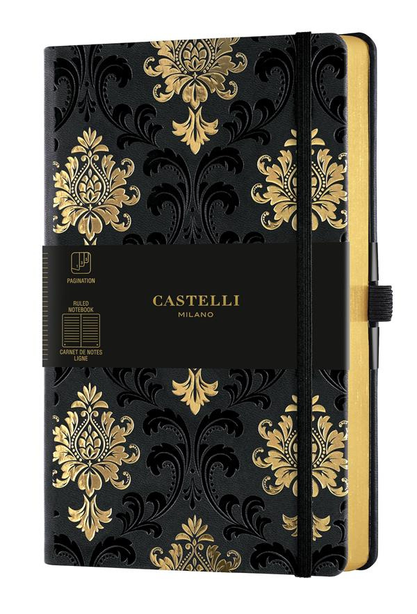 CARNET C&G GRAND FORMAT LIGNE BAROQUE GOLD