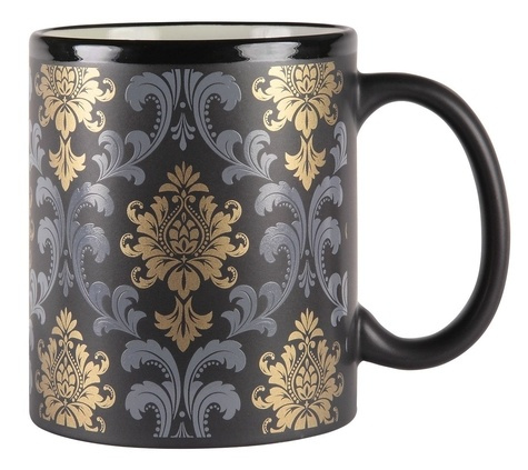 Mug copper and gold baroque gold
