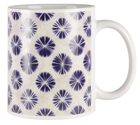 Mug flower shibori
