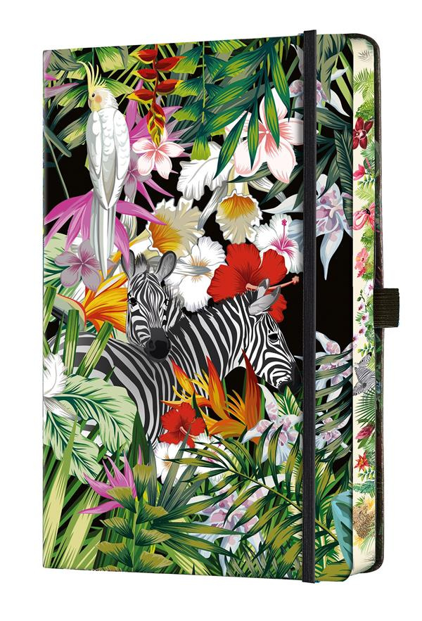 CARNET EDEN GRAND FORMAT LIGNE ZEBRE