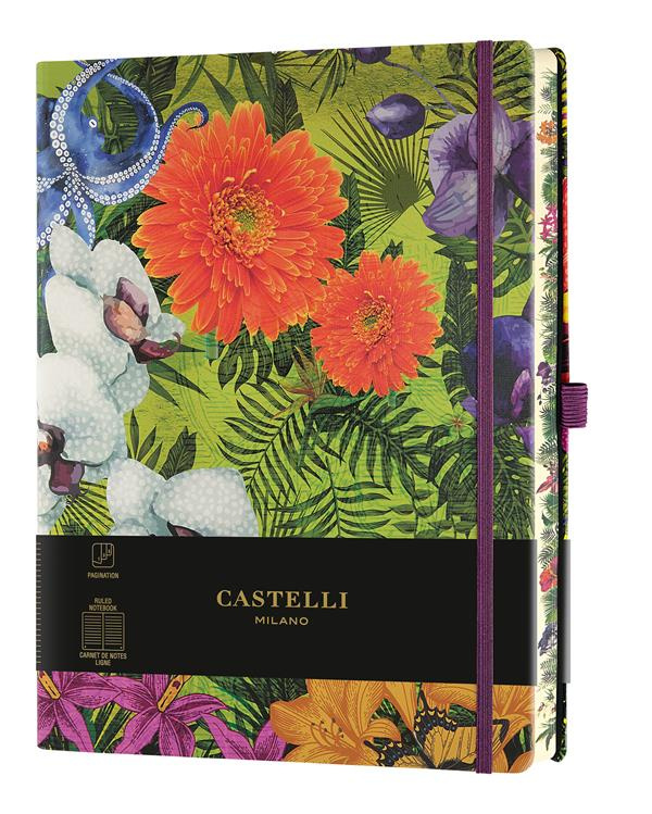 CARNET EDEN TRES GRAND FORMAT LIGNE ORCHID