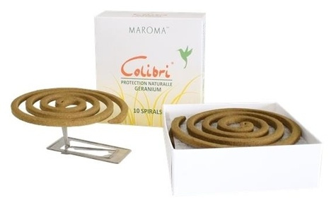 SPIRALE COLIBRI ANTI MOUSTIQUE - BOITE DE 10 SPIRALES