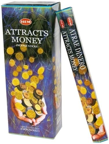 ENCENS ATTIRE L'ARGENT - 20 GRS - HEM