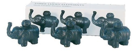PORTE ENCENS - 3 ELEPHANTS DE LA CHANCE