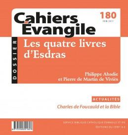 Cahiers Evangile N° 180, juin 2017 : Les quatre livres d'Esdras