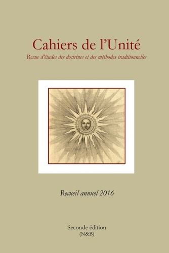 CAHIERS DE L'UNITÉ