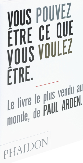 Vous pouvez être ce que vous voulez être