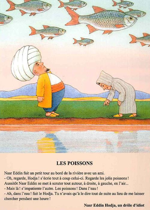 Cp couleurs nasr eddin hodja