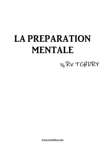 La préparation mentale By Rv TCHDRY