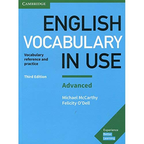 English Vocabulary in Use Advanced Third edition. Book with answers