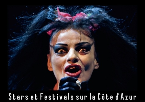 STARS ET FESTIVALS SUR LA COTE D AZUR LIVRE POSTER DIN A3 HORIZONTAL