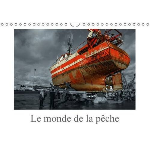 LE MONDE DE LA PECHE CALENDRIER MURAL 2016 DIN A4 HORIZONTAL