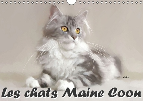 LES CHATS MAINE COON CALENDRIER MURAL 2016 DIN A4 HORIZONTAL