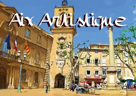 AIX ARTISTIQUE LIVRE POSTER DIN A4 HORIZONTAL