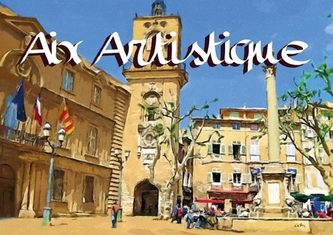 AIX ARTISTIQUE LIVRE POSTER DIN A3 HORIZONTAL