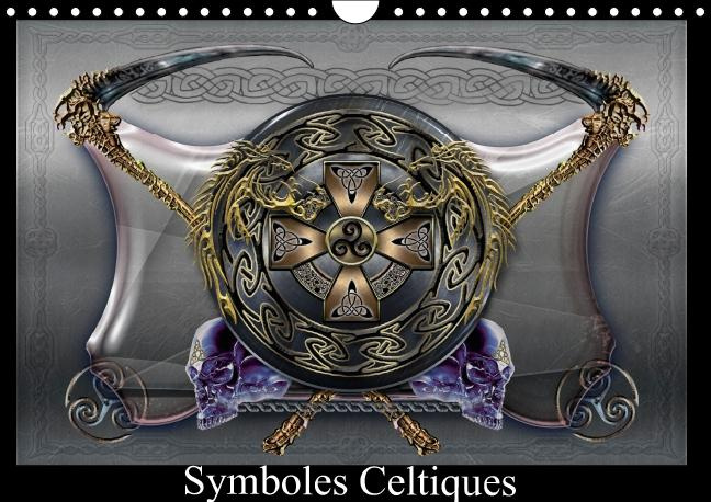 SYMBOLES CELTIQUES CALENDRIER MURAL 2016 DIN A4 HORIZONTAL