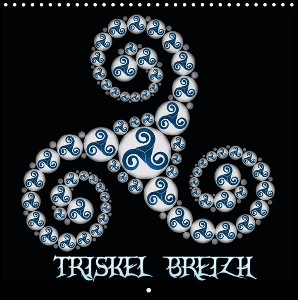 TRISKEL BREIZH CALENDRIER MURAL 2016 300 300 MM SQUARE