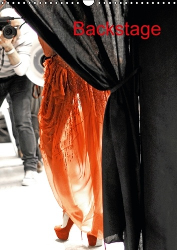 BACKSTAGE CALENDRIER MURAL 2016 DIN A3 VERTICAL