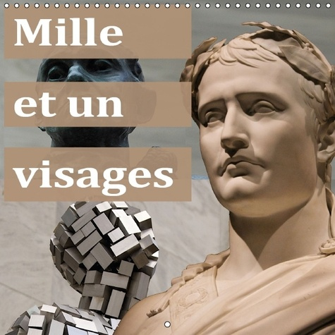 MILLE ET UN VISAGES CALENDRIER MURAL 2016 300 300 MM SQUARE