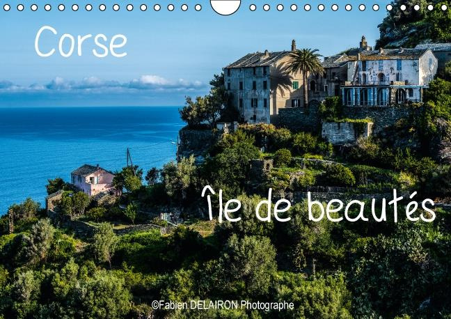 CORSE LE DE BEAUTES CALENDRIER MURAL 2016 DIN A4 HORIZONTAL