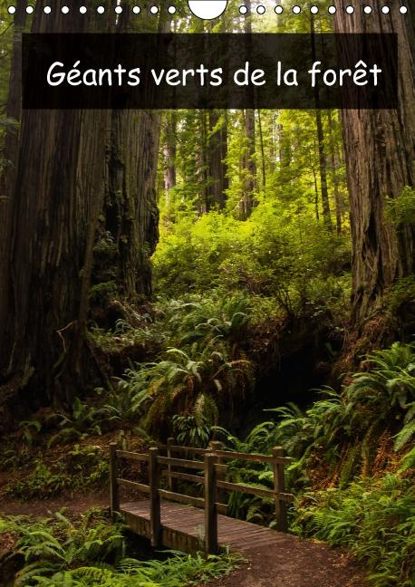 GEANTS VERTS DE LA FORET CALENDRIER MURAL 2016 DIN A4 VERTICAL