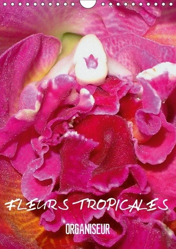 FLEURS TROPICALES ORGANISEUR CALENDRIER MURAL 2018 DIN A4 VE - LA SPLENDEUR DES FLEURS TROPIC