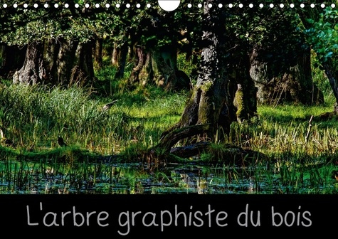 L ARBRE GRAPHISTE DU BOIS CALENDRIER MURAL 2018 DIN A4 HORIZ - L ARBRE EST LE GRAPHISTE DE LA