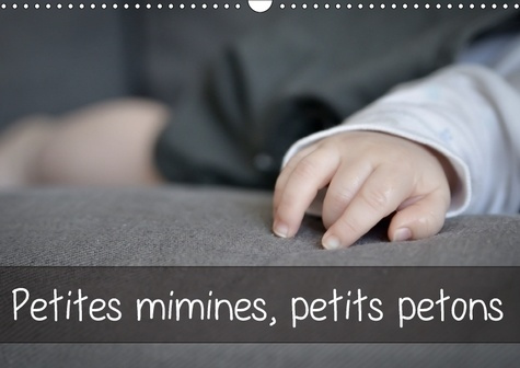 PETITES MIMINES PETITS PETONS CALENDRIER MURAL 2018 DIN A3 H - PHOTOS DE MAINS ET PIEDS D ENF