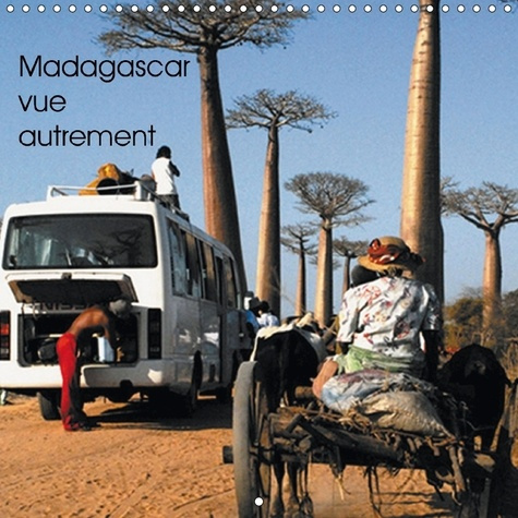 MADAGASCAR VUE AUTREMENT CALENDRIER MURAL 2018 300 300 MM SQ - ENTRE SOURIRES ET PAYSAGES MAD