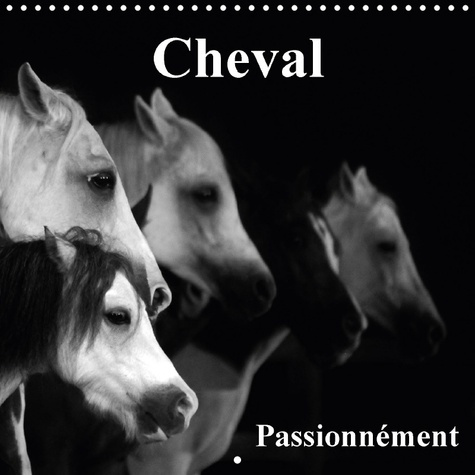 CHEVAL PASSIONNEMENT CALENDRIER MURAL 2018 300 300 MM SQUARE - LE CHEVAL LA PLUS BELLE CONQUE