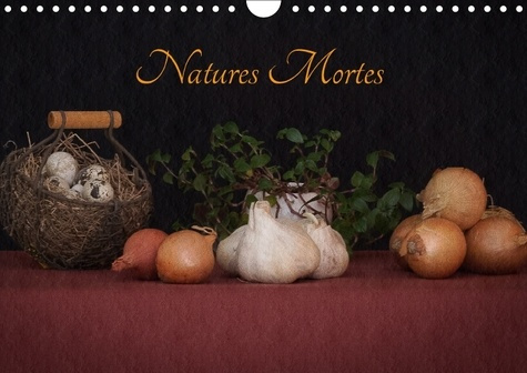 NATURES MORTES CALENDRIER MURAL 2018 DIN A4 HORIZONTAL - PHOTOGRAPHIES D ELEMENTS INTEM