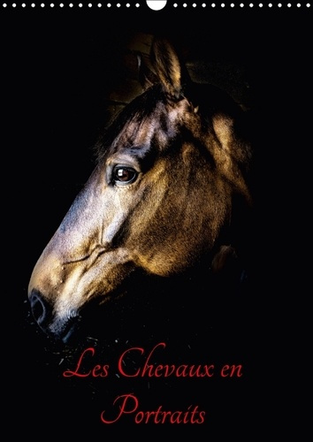 CHEVAUX EN PORTRAITS CALENDRIER MURAL 2018 DIN A3 VERTICAL - PORTRAITS DE CHEVAUX EN LIBERT