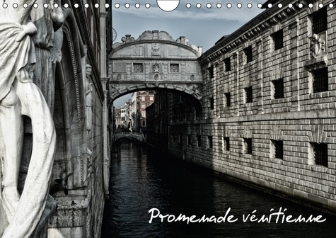 PROMENADE VENITIENNE CALENDRIER MURAL 2018 DIN A4 HORIZONTAL - DU PONT DES SOUPIRS AU RIALTO