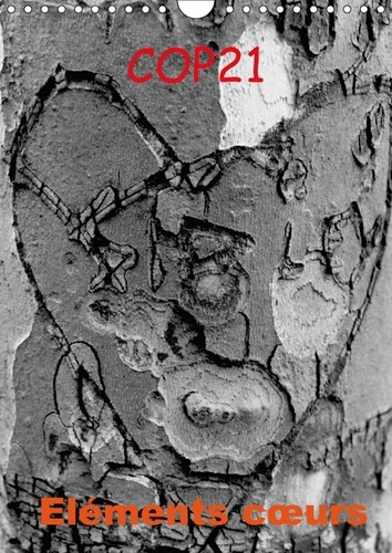 COP21 ELEMENTS C URS CALENDRIER MURAL 2018 DIN A4 VERTICAL - LES ELEMENTS NATURELS EN FORME