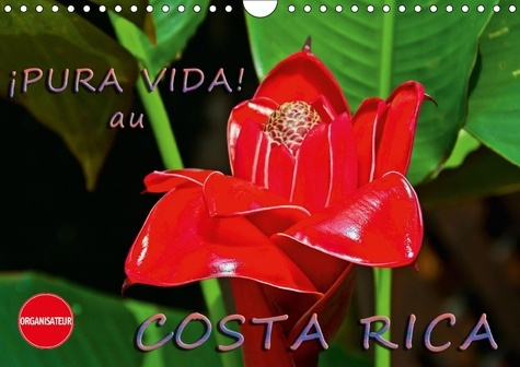 PURA VIDA AU COSTA RICA CALENDRIER MURAL 2018 DIN A4 HORIZO - COSTA RICA UN PAYS MERVEILLEUX