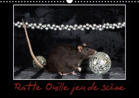 RATTE OUILLE JEU DE SCENE CALENDRIER MURAL 2018 DIN A3 HORIZ - PETITE RATTE EN SPECTACLE CALE