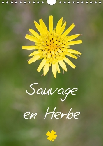 SAUVAGE EN HERBE CALENDRIER MURAL 2018 DIN A4 VERTICAL - SAUVAGE EN HERBE POUR UNE ANNE