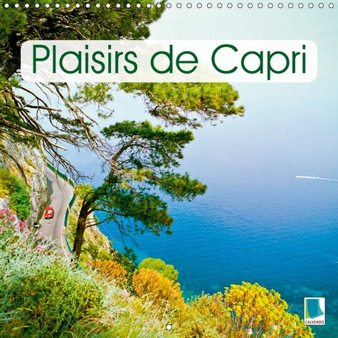 PLAISIRS DE CAPRI (CALENDRIER MURAL 2019 300 * 300 MM SQUARE) - L'ILE DE CAPRI : ETE, SOLEIL, MER (C