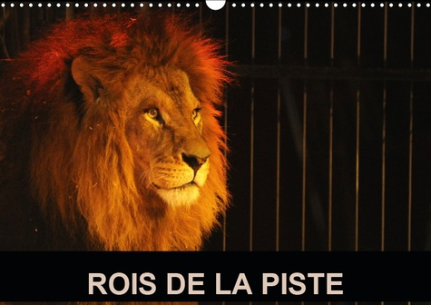 ROIS DE LA PISTE (CALENDRIER MURAL 2019 DIN A3 HORIZONTAL) - LES FAUVES DANS LEUR CAGE AVEC LE DOMPT