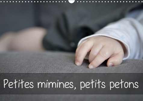 PETITES MIMINES, PETITS PETONS (CALENDRIER MURAL 2019 DIN A3 HORIZONTAL) - PHOTOS DE MAINS ET PIEDS