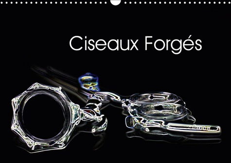 CISEAUX FORGES (CALENDRIER MURAL 2019 DIN A3 HORIZONTAL) - DES CISEAUX DE COIFFURE PHOTOGRAPHIES ET