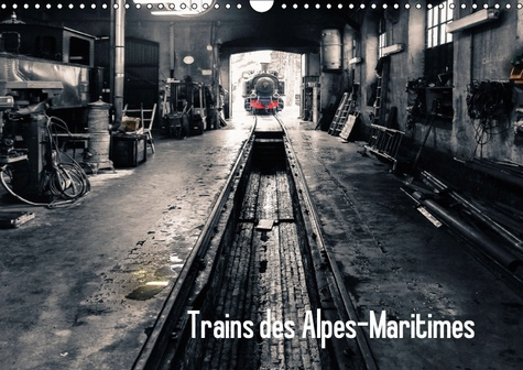 TRAINS DES ALPES-MARTIMES (CALENDRIER MURAL 2019 DIN A3 HORIZONTAL) - MERVEILLES DES TRAINS A VAPEUR